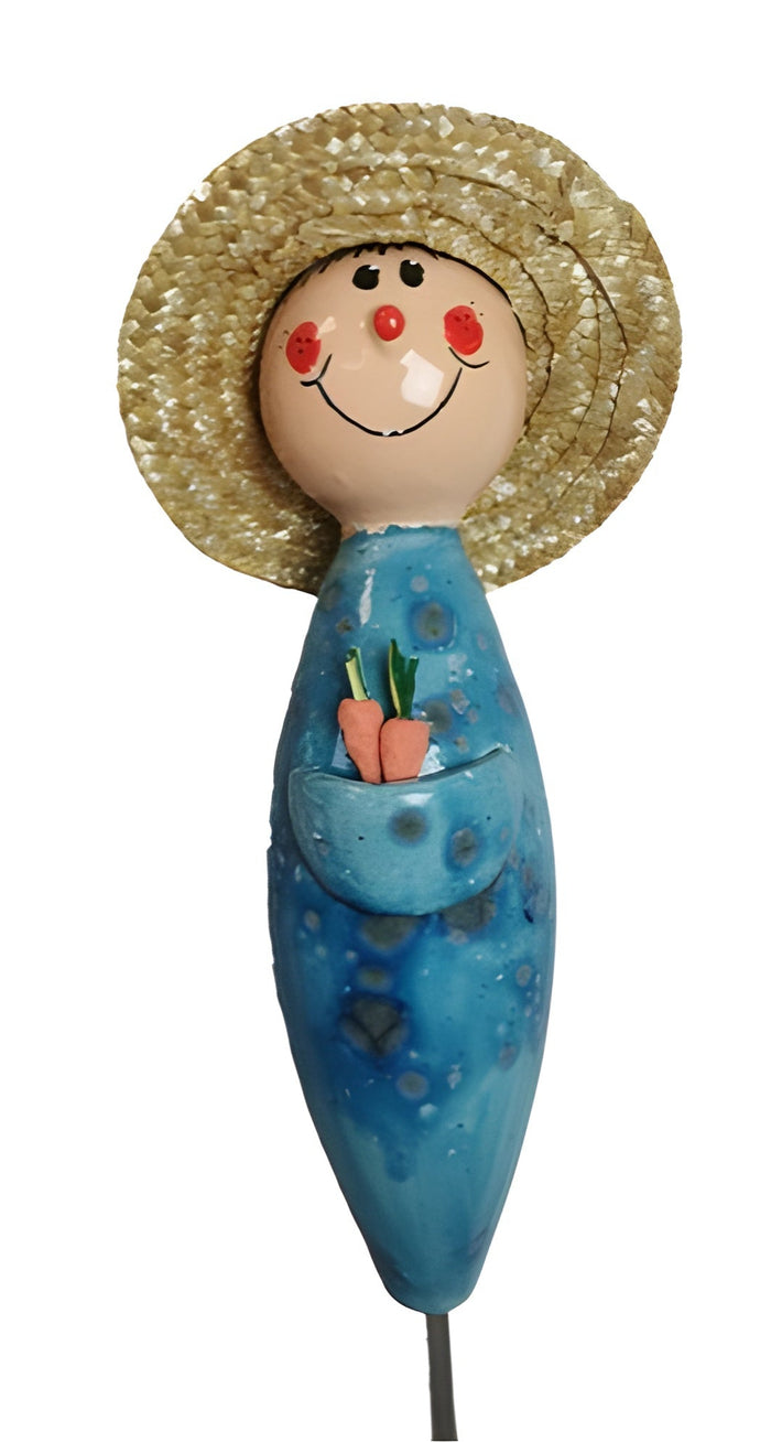 12 inch Gardeners with Straw Hats