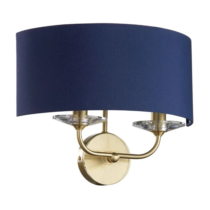 2L STYLO SATIN BRASS W/B C/W NAVY SHADE