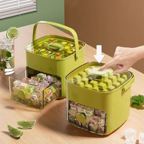 48-Grid Ice Cube Tray Reusable One-Touch Release Ice Maker – Eco-Friendly, Summer 2026