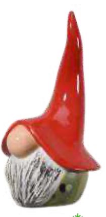 ceramic garden gnomes