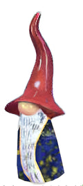 9.5" Ceramic garden gnomes