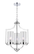 Ashley 3 Light Pendant Polished Chrome