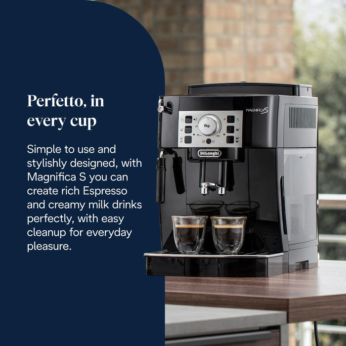 Automatic Bean to Cup Coffee Machine Espresso and Cappuccino Maker Black — view 2