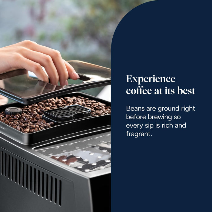 Automatic Bean to Cup Coffee Machine Espresso and Cappuccino Maker Black — view 4