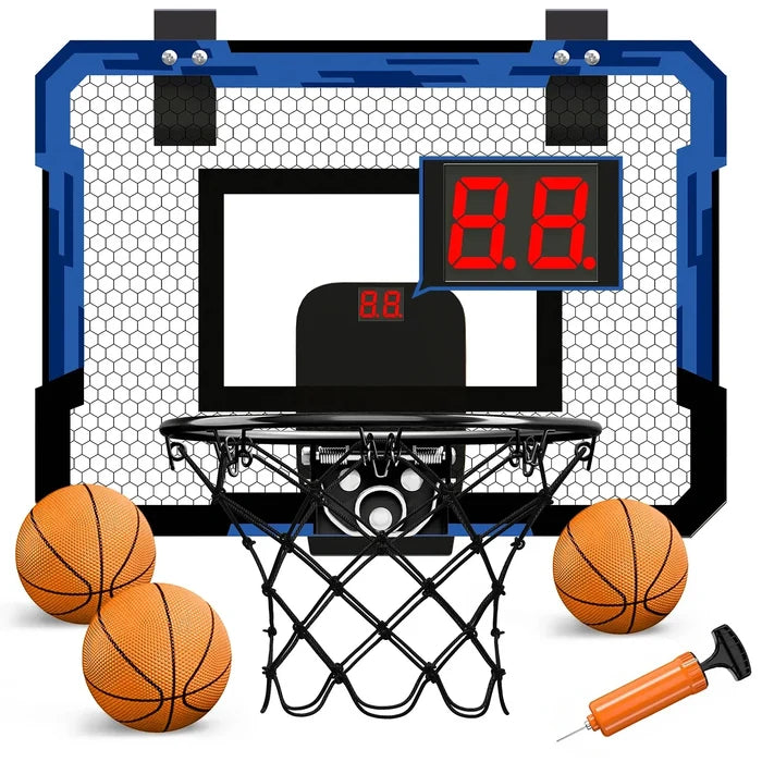 Basketball Hoop For Kids Wall Mounted Mini Backboard Set Indoor Outdoor Play Back To School 2026 Gift