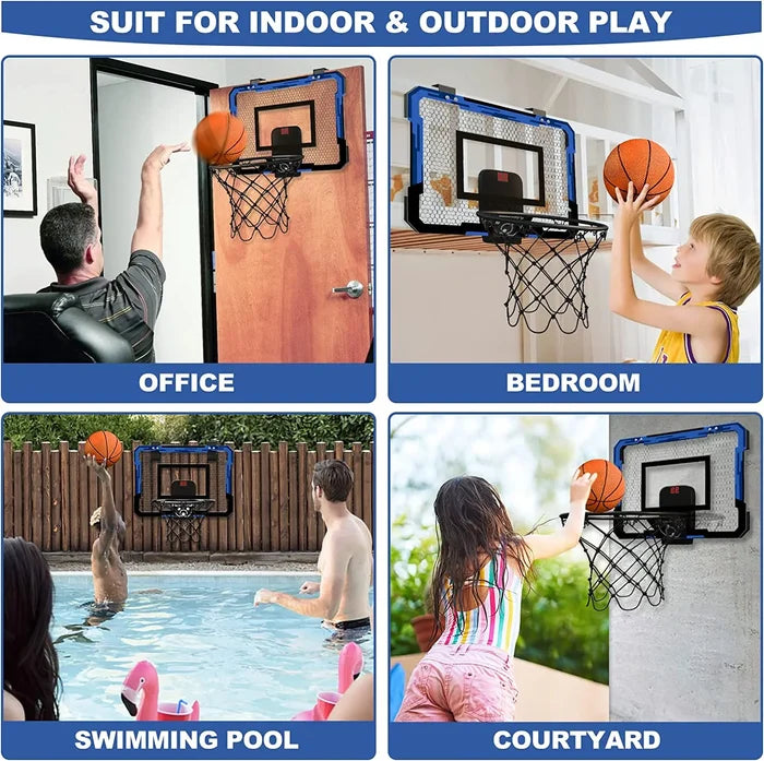 Basketball Hoop For Kids Wall Mounted Mini Backboard Set Indoor Outdoor Play Back To School 2026 Gift