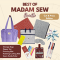 Best of Madam Sew — Cut & Press Edition (Purple Organizer, Zipper Set) - MadamSew