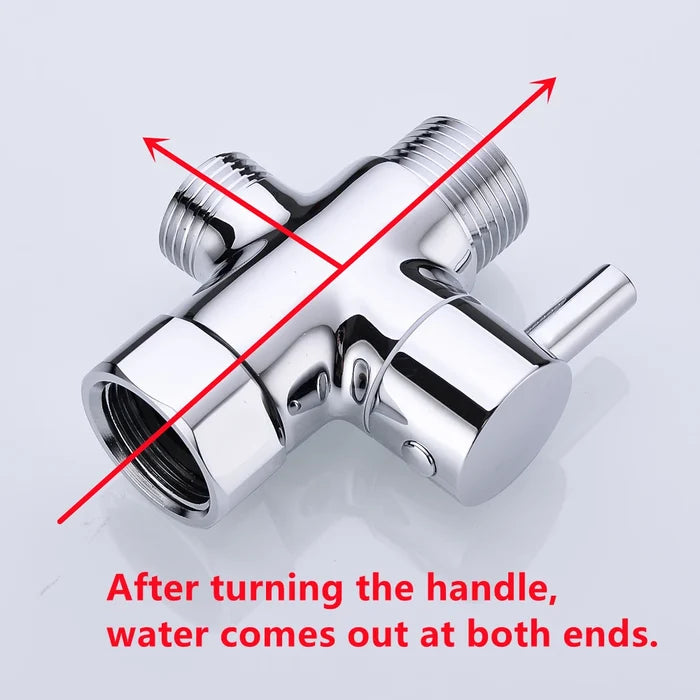 Bidet T Adapter 3-Way Water Diverter Valve For Handheld Bidet Sprayer Fall 2026 Home Upgrade