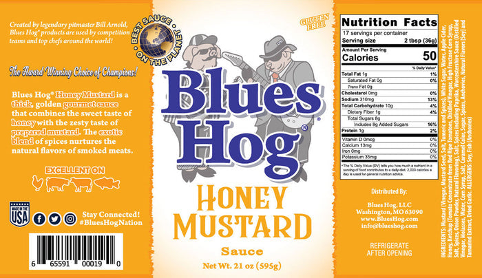 Blues Hog Honey Mustard Squeeze