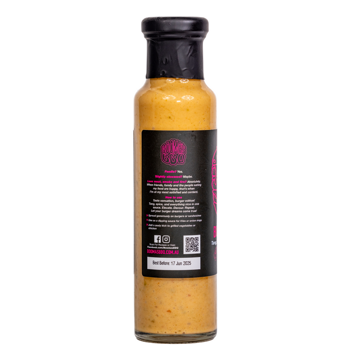 Boomas BBQ Burger Sauce