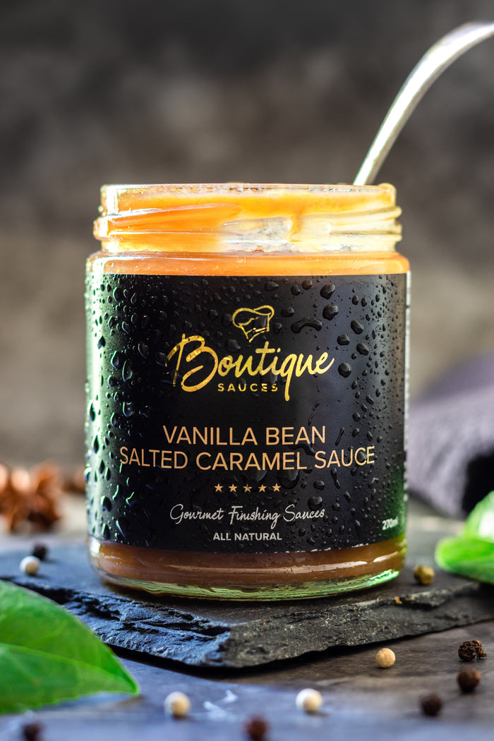Boutique Sauces Vanilla Bean Salted Caramel