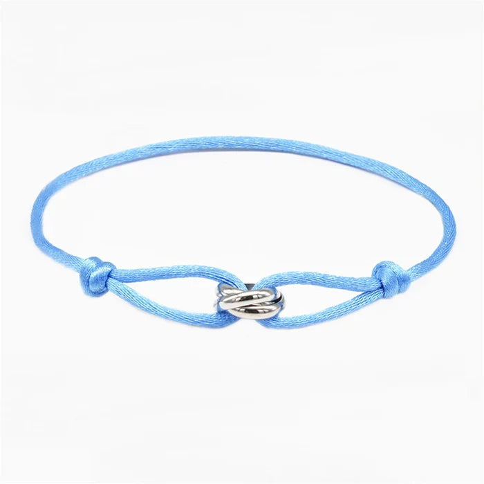 SILVER LIGHT BLUE / Adjustable size
