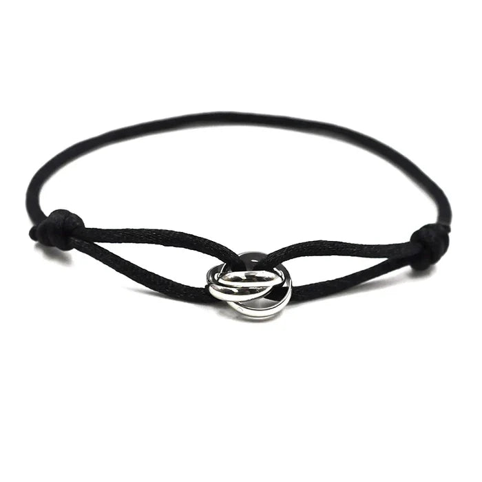 SILVER BLACK / Adjustable size