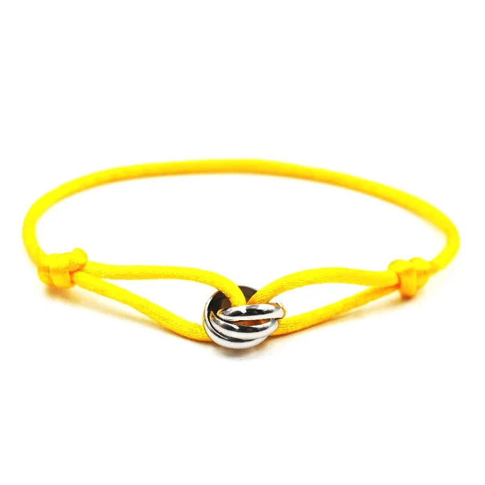 SILVER YELLOW / Adjustable size