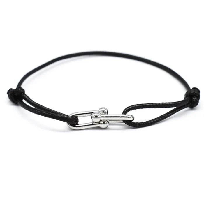 Bracelet Rope Chain Wrap Bracelet Adjustable Unisex Jewelry 3 Metal Buckle Fall 2026 Trend Gift