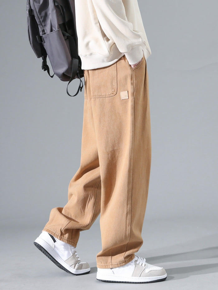 Bequeme Herren Loose-Fit Hose – lässiger Schnitt, atmungsaktives Material, für Freizeit 6
