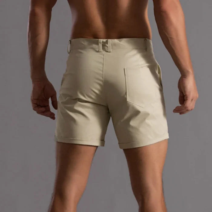 Breathable Surf Quick Drying Casual Shorts with Pockets - Loose Straight Fit for Men