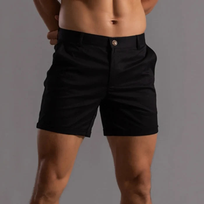 Breathable Surf Quick Drying Casual Shorts with Pockets - Loose Straight Fit for Men