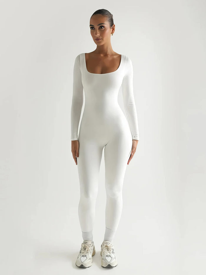 Breathable women's jumpsuit – fitted design, soft fabric, for versatile occasions 0