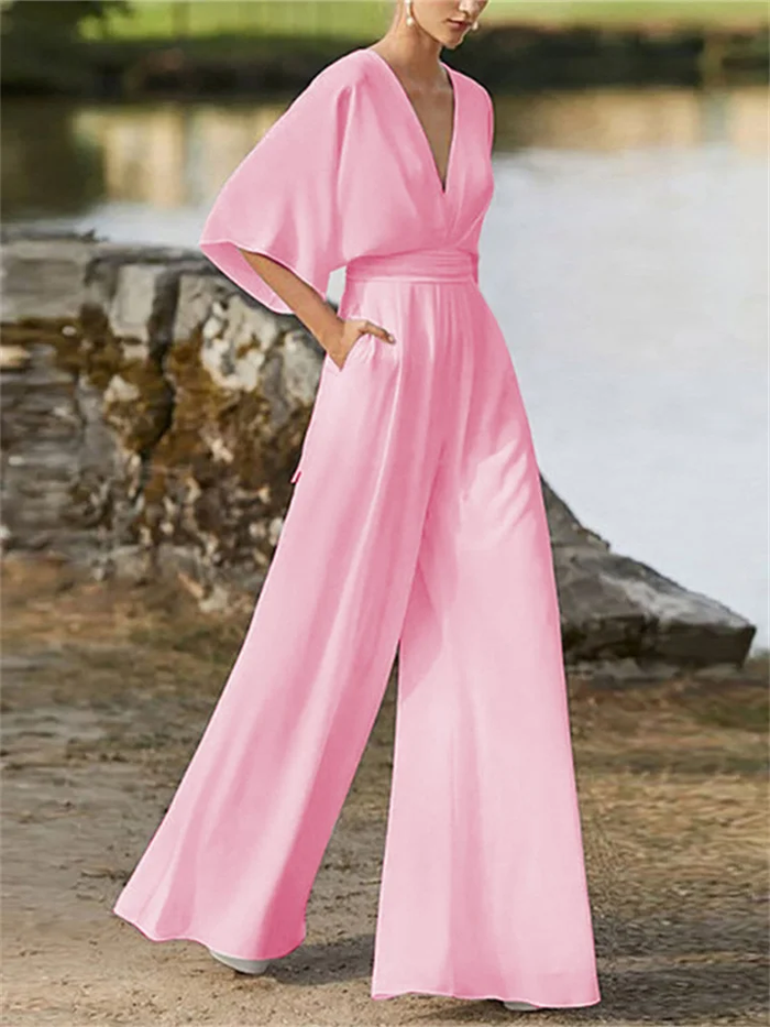 Breathable women’s jumpsuit – timeless design, premium fabric, for special occasions 5