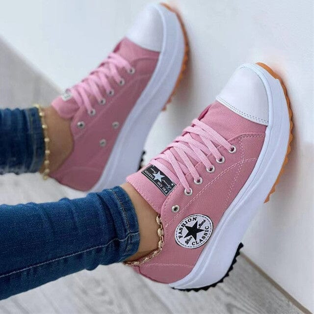Breathable women's sneakers – ergonomic leather design, for all-day comfort 2