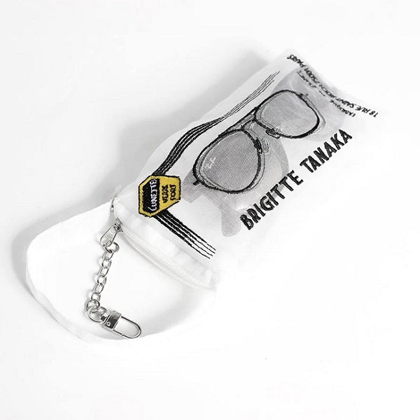 Brigitte Tanaka Organza Pouch, Glasses