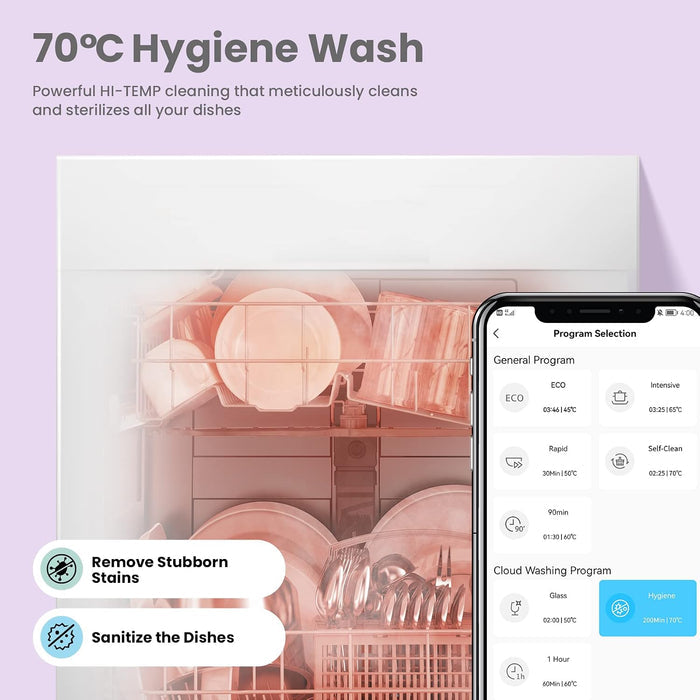 Built-In Dishwasher 12 Place Settings 8 Programs 47dB White — view 8