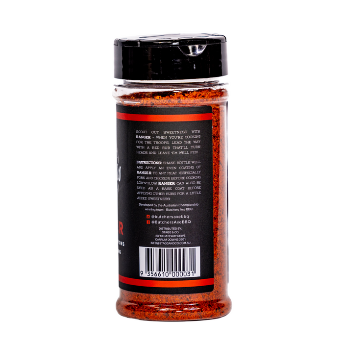Butchers Axe Ranger Red Rub