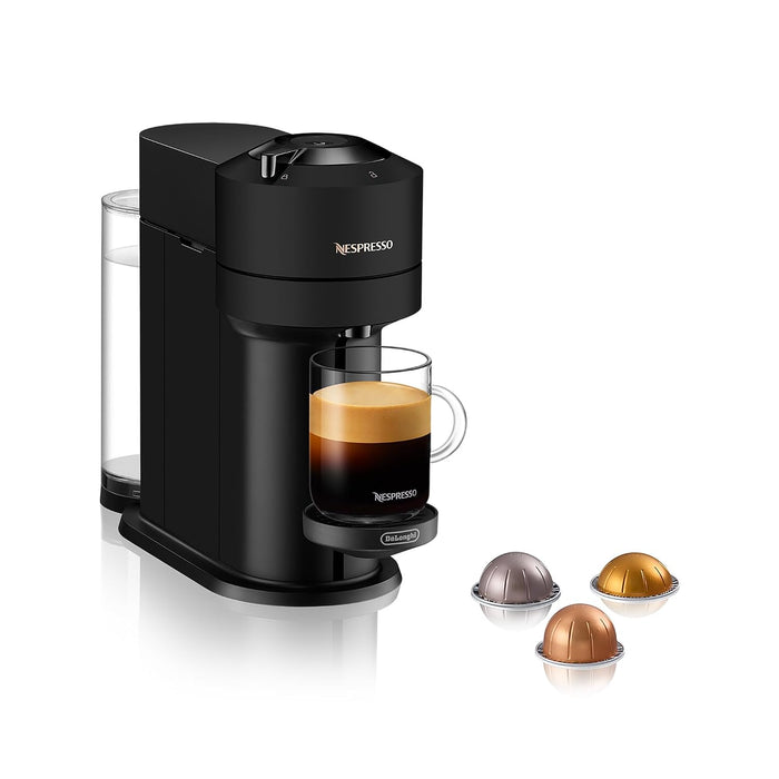 Capsule Coffee Machine 5 Cup Sizes Centrifugal Extraction Matte Black