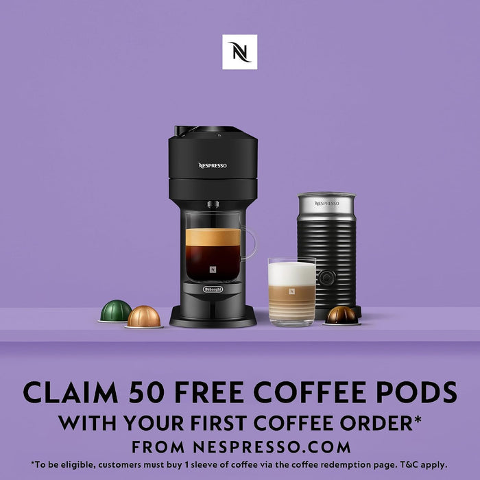Capsule Coffee Machine 5 Cup Sizes Centrifugal Extraction Matte Black — view 2
