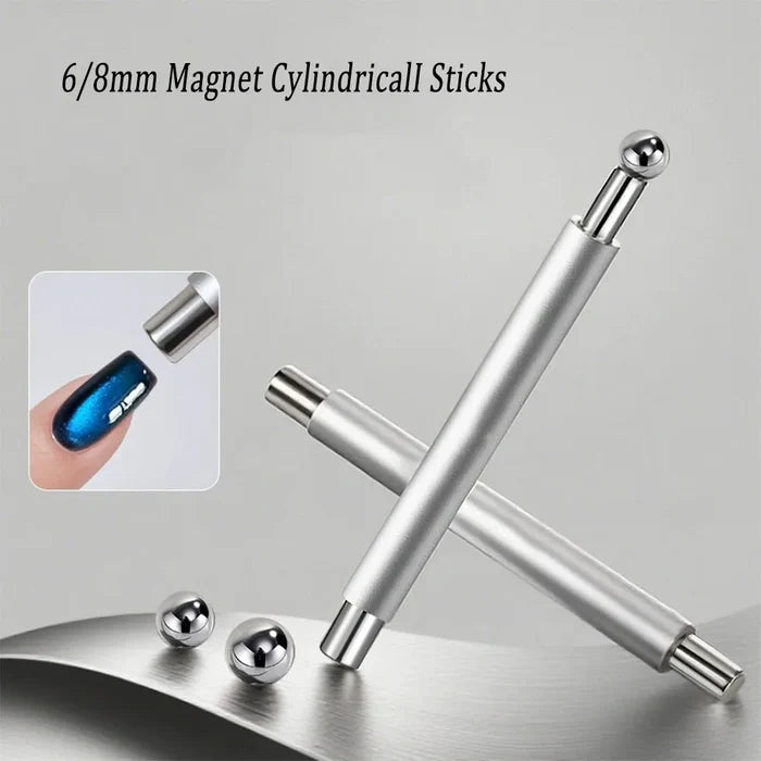 Cat Eye Nail Magnet Double Headed Magnetic Pen Tool For Precise Nail Art Design TikTok Viral Fall 2026