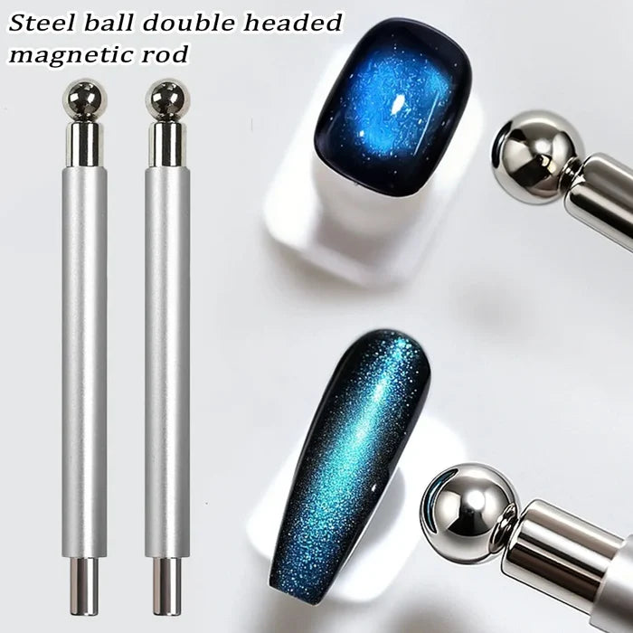 Cat Eye Nail Magnet Double Headed Magnetic Pen Tool For Precise Nail Art Design TikTok Viral Fall 2026
