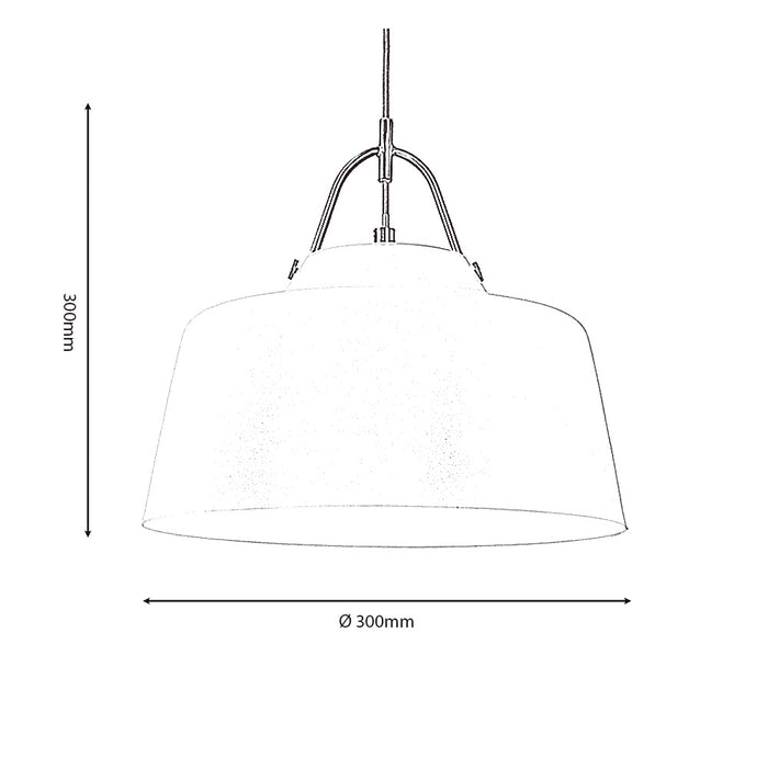 CLERMONT PENDANT IVORY