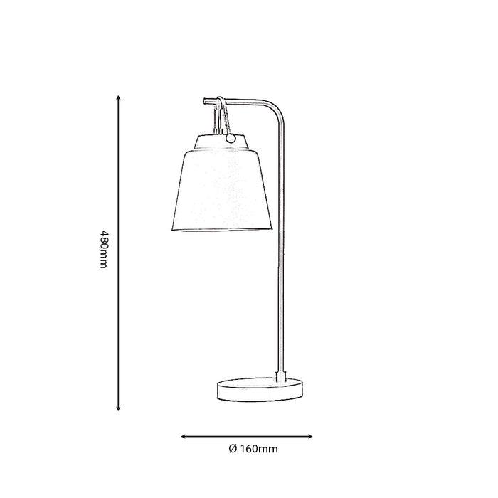 CLERMONT TABLE LAMP