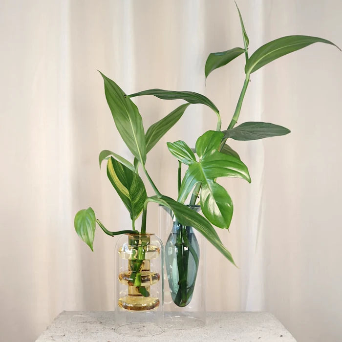 Coloured Vase Blue - Float Jars