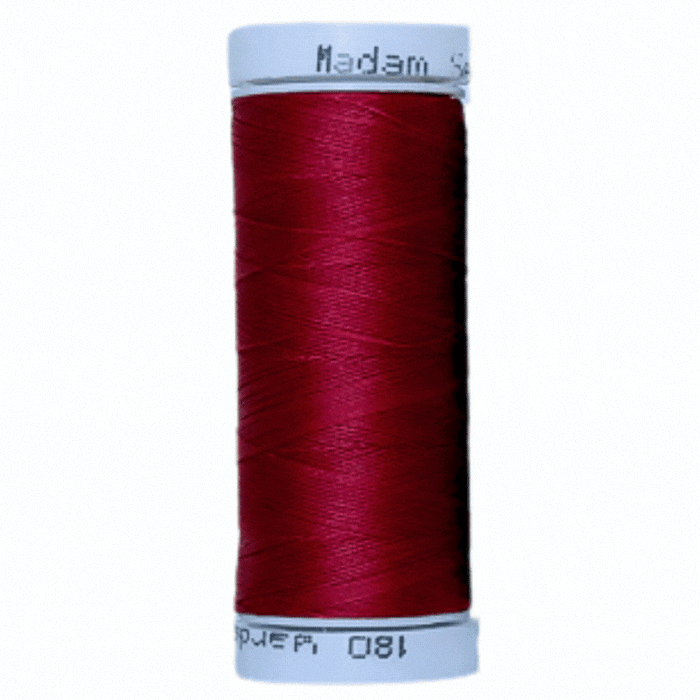 Madam Sew Cotton Thread Set Warm Pinks GIF showing each color in the set