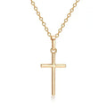 Cross Necklace Pendant Jewelry Unisex Long Chain Christian Charm Gift Idea Summer 2026 Trend