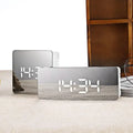 Digital Alarm Clock Mirror Bedside Clock With LED Time Date Temperature TikTok Viral Fall 2026 Gift