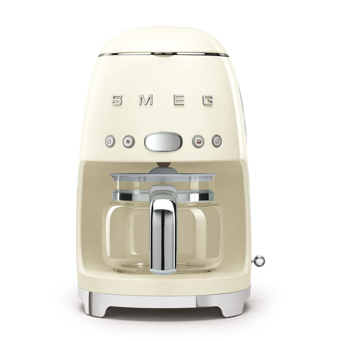 Drip Coffee Machine 1.4L 1050W 10 Cup Auto-Start Cream — view 2