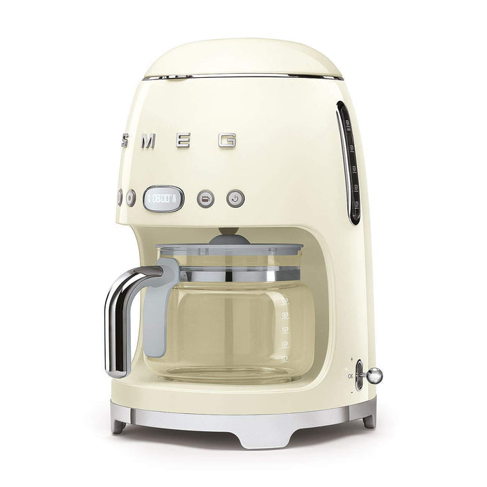 Drip Coffee Machine 1.4L 1050W 10 Cup Auto-Start Cream — view 3