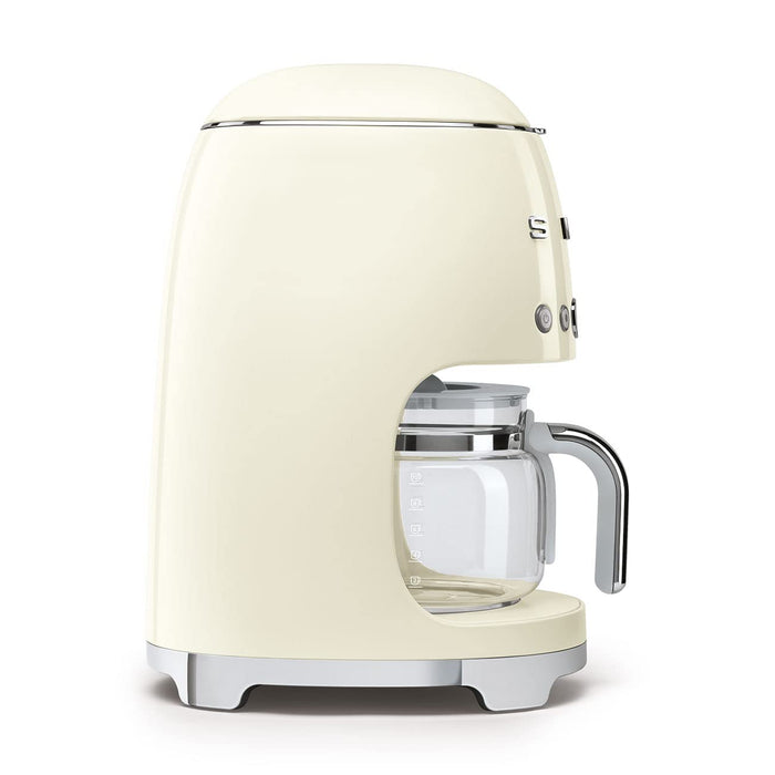 Drip Coffee Machine 1.4L 1050W 10 Cup Auto-Start Cream — view 5