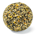 Duncraft Super No-Waste Wild Bird Seed Balls, featuring a compact, colorful mixture of grains, designed for easy use in feeders, promoting mess-free bird feeding.