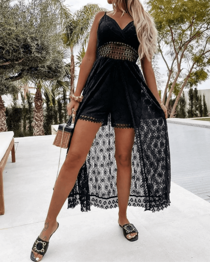 Variant image for Elegant Boho Womens Dress in Soft Cotton, Knee-Length Summer Dress for Casual Outings and Events-5