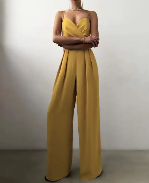 Elegant Black Women's Jumpsuit with Fitted Silhouette for Versatile Fashion and All-Day Comfort-3