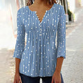 Variant image for Elegant Women's V-Neck White Blouse, Lightweight and Comfortable Spring Top for Casual or Formal Occasions-1