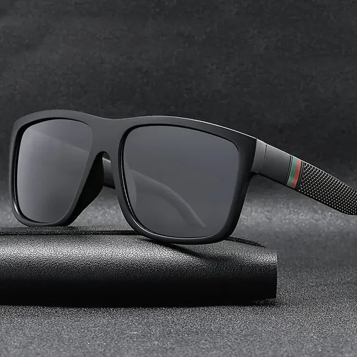 Fashion Square Polarized Sunglasses Men Women Black Sport Shades UV400 Stylish