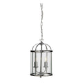 Fern Ceiling Lantern Chrome 2 Light
