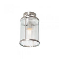 FERN FLUSH LANTERN RIBBED