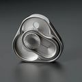 Fidget Spinner Coin Metal Triangle EDC Hand Toy for Decompression TikTok Viral Fall 2026 Gift