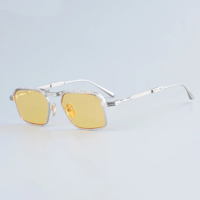 Foldable Sunglasses Square Frame UV400 Lenses Lightweight Eyewear Summer 2026 Trend